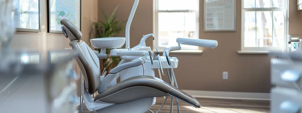 a tranquil dental office bathed in soft, natural light, showcasing a comfortable examination chair and calming decor, symbolizing effective strategies for dental sleep medicine management.